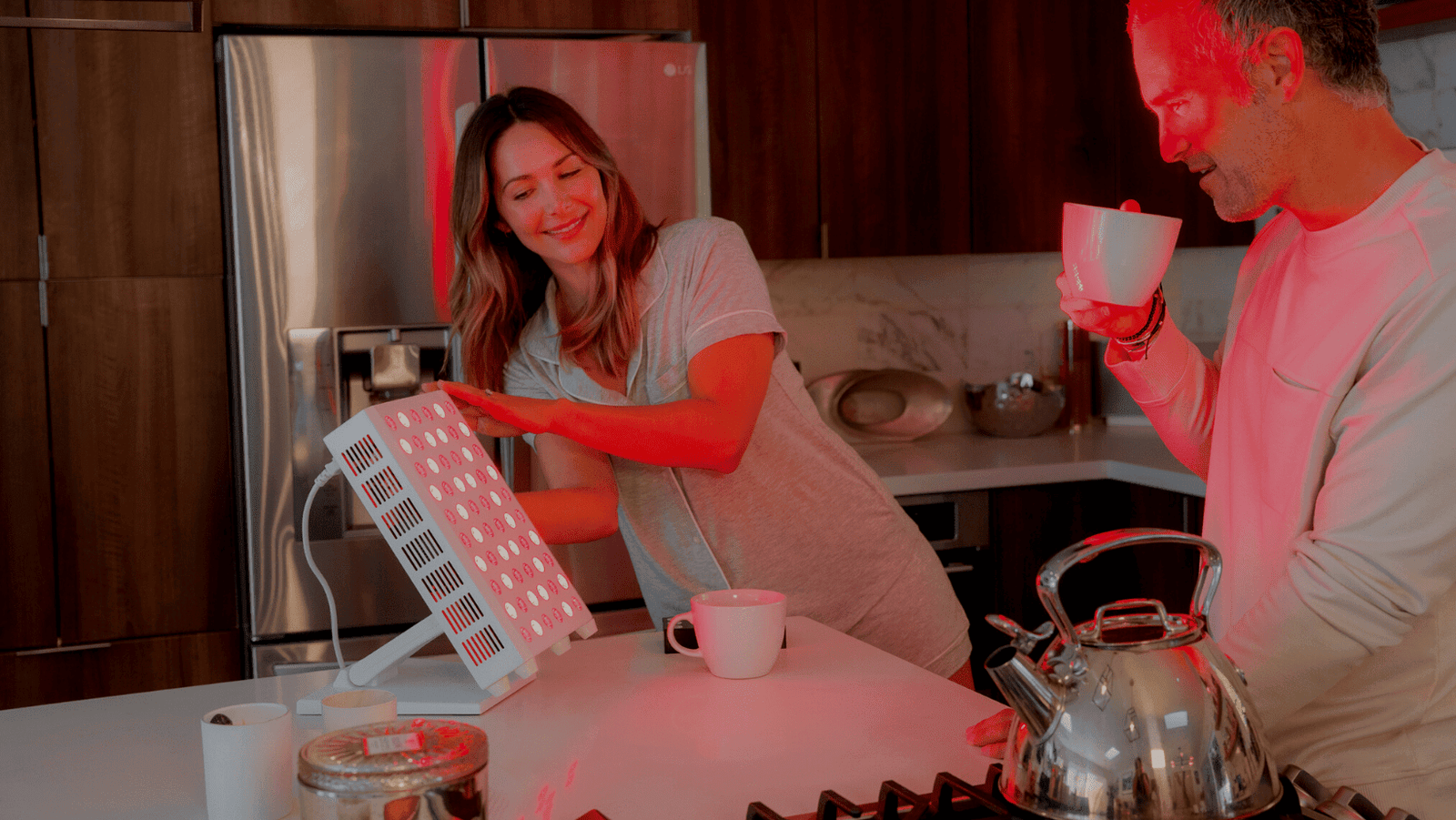 How to use red light therapy at-home